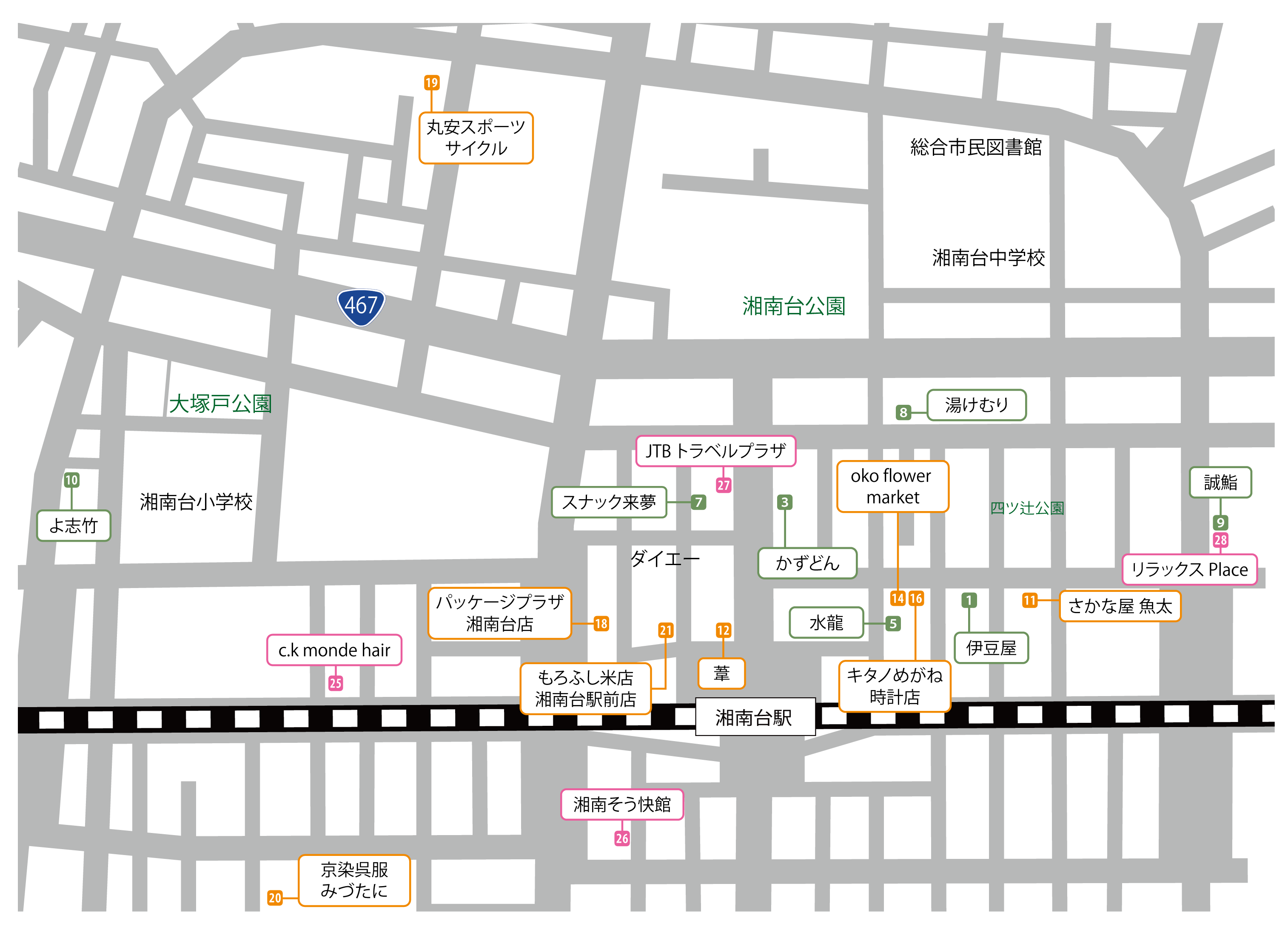 カード加盟店マップ